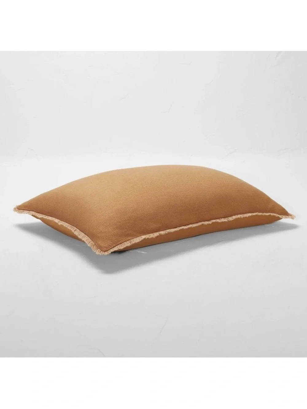 Casaluna F/Q Heavyweight Linen Blend Duvet Cover Set - Warm Brown